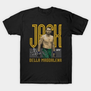 Jack Della Maddalena Fighter Name T-Shirt